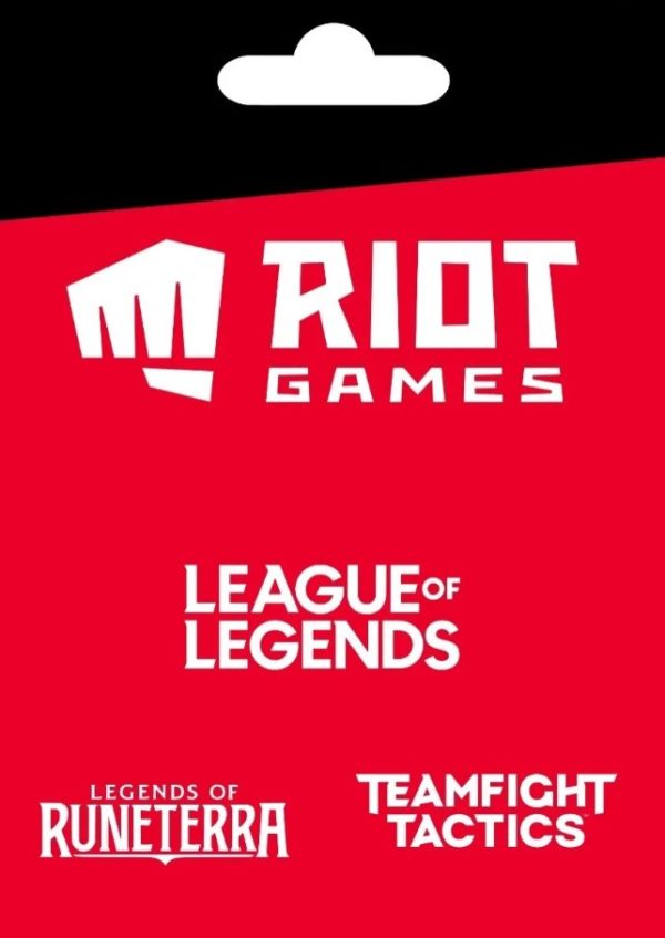 Riot Points League Of Legends 80 USD Gift Card